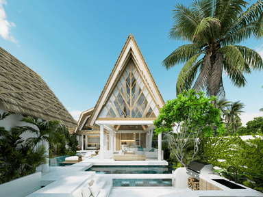 Luxury Bali property exterior
